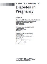 Image of A Practical Manual OF : Diabetes in Pregnancy