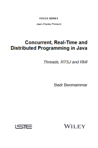 Image of Concurrent, Real-Time and Distributed Programming in Java