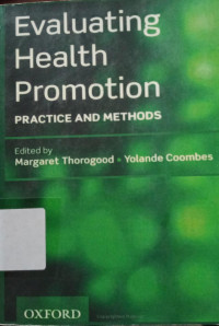 Image of Evaluating Health Promotion : Practice and Methods