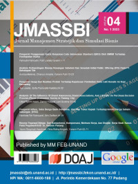 Image of Jurnal Manajemen Stratejik dan Simulasi Bisnis  2022, 2023, 2024