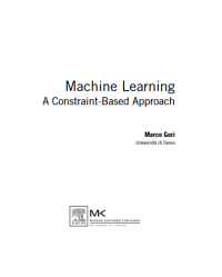 Image of Machine Learning : A Constraint-Based Approach