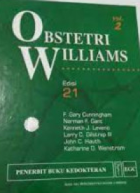 Image of Obstetri williams Vol. 2 Edisi 21