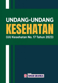 Image of Undang-Undang Kesehatan : UU RI No. 17 Tahun 2023